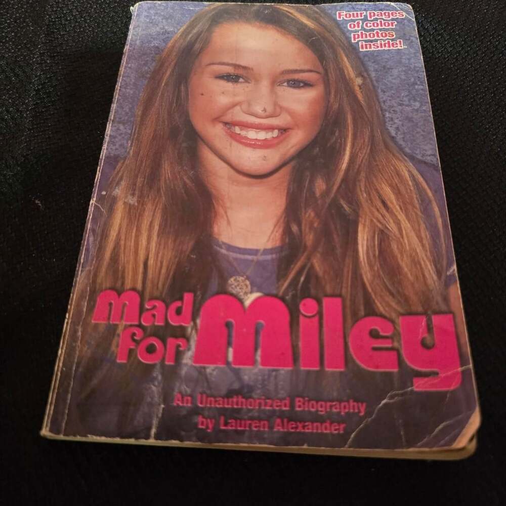 Price Stern Sloan Mad for Miley Paperback Book